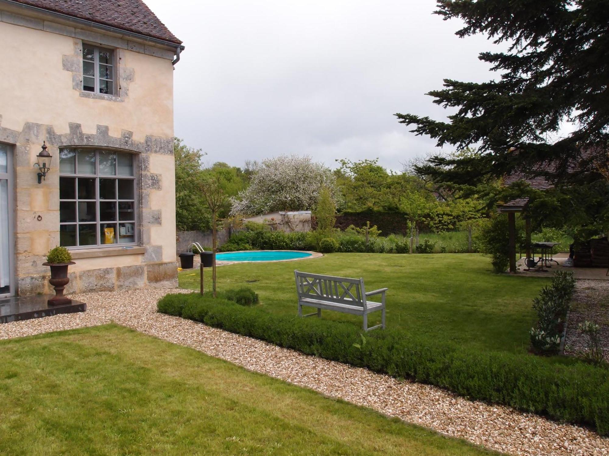Vila La Forge Sainpuits Exteriér fotografie